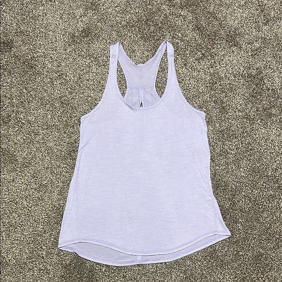 lululemon athletica Tops - Lululemon Women's Lavender Tank Top - racerback no size tag fits like a 6